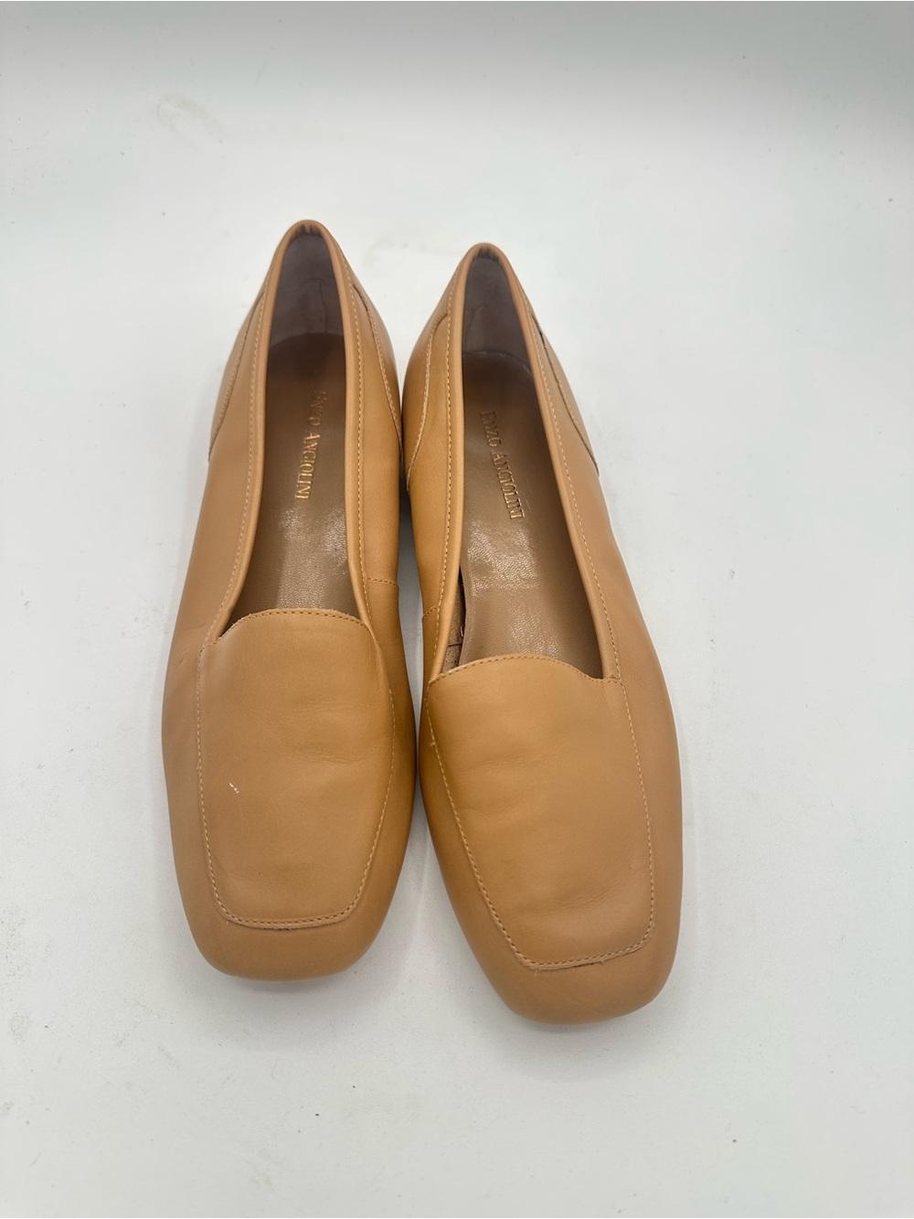 Enzo Angiolini tan leather flats Size 9 - Picture 2 of 5